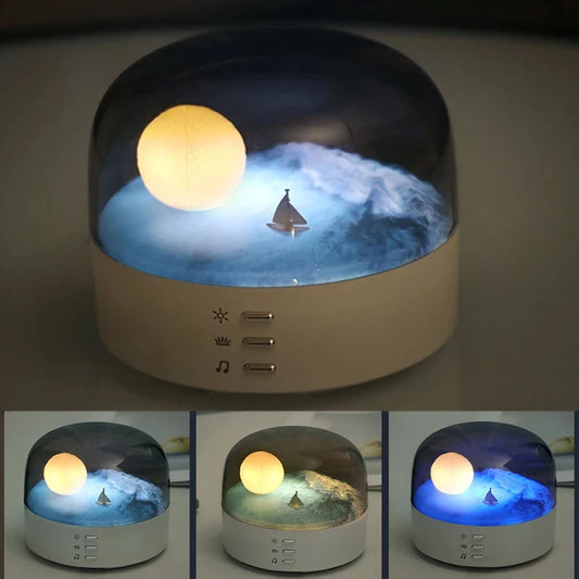 Ambient Light Portable Bluetooth Speaker